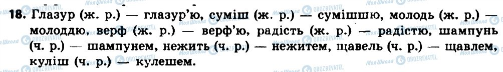 ГДЗ Укр мова 8 класс страница 18