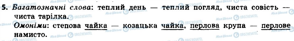ГДЗ Українська мова 8 клас сторінка 5