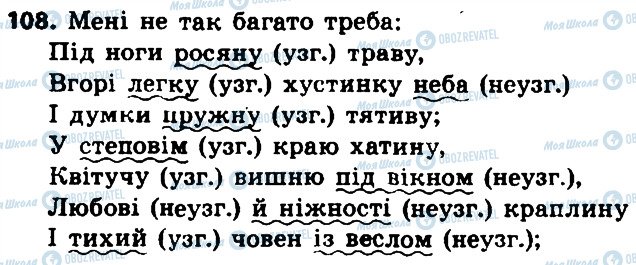 ГДЗ Укр мова 8 класс страница 108