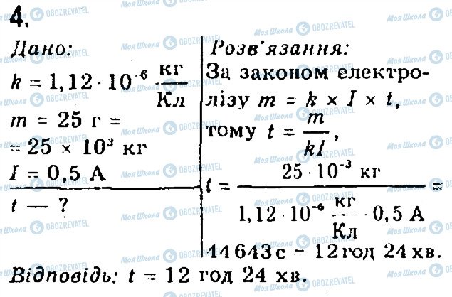 ГДЗ Фізика 8 клас сторінка 4