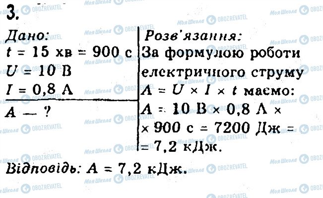 ГДЗ Физика 8 класс страница 3