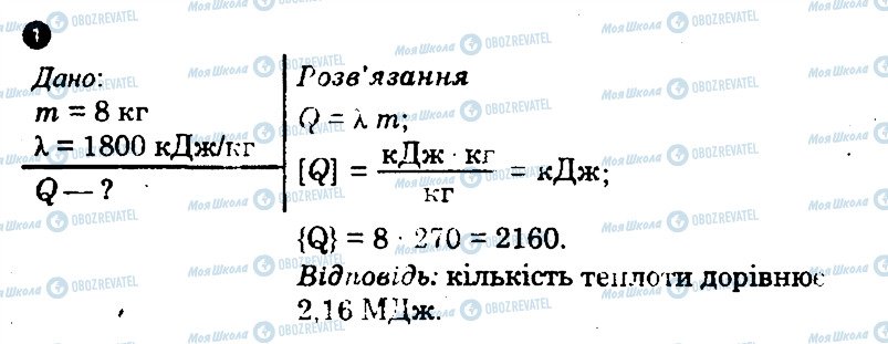 ГДЗ Физика 8 класс страница 1