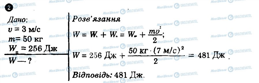 ГДЗ Фізика 8 клас сторінка 2