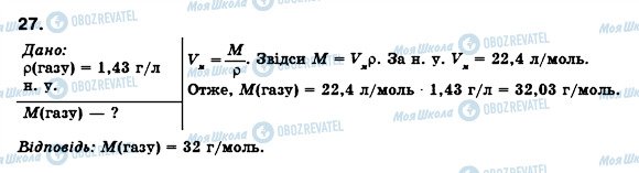 ГДЗ Хімія 8 клас сторінка 27