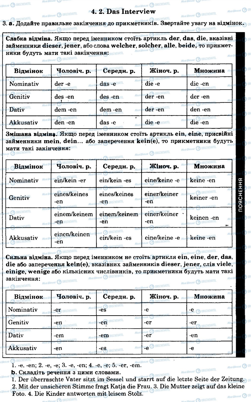 ГДЗ Немецкий язык 8 класс страница 4.2