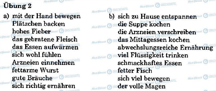 ГДЗ Немецкий язык 8 класс страница 2