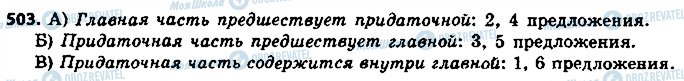 ГДЗ Російська мова 8 клас сторінка 503