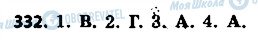 ГДЗ Російська мова 8 клас сторінка 332