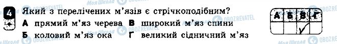 ГДЗ Биология 8 класс страница 4