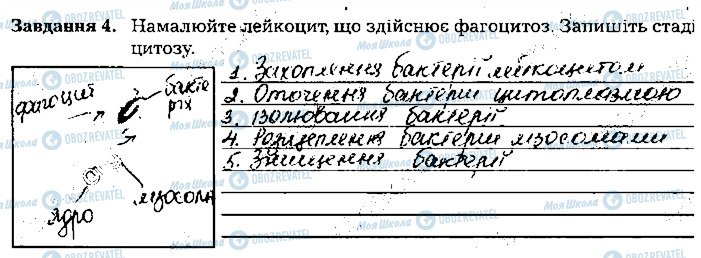 ГДЗ Біологія 8 клас сторінка ст127завд4