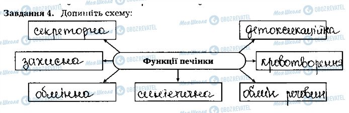 ГДЗ Біологія 8 клас сторінка ст28завд4