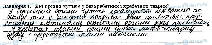 ГДЗ Біологія 8 клас сторінка ст85завд1