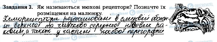 ГДЗ Біологія 8 клас сторінка ст97завд3