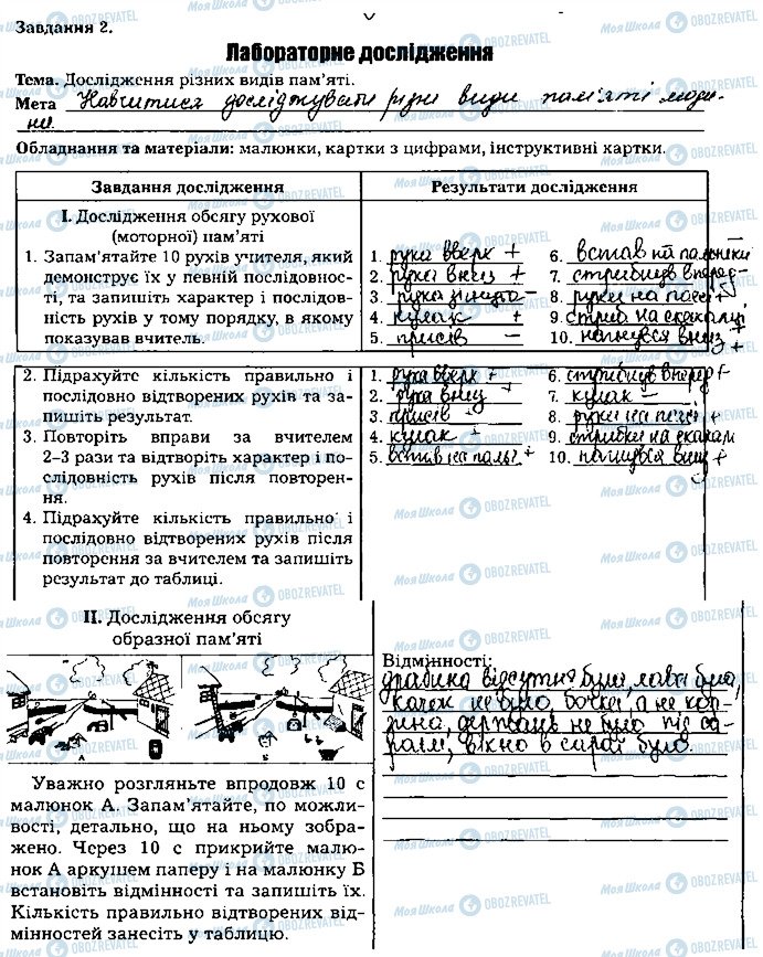 ГДЗ Біологія 8 клас сторінка ст111завд2