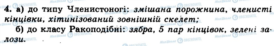 ГДЗ Біологія 8 клас сторінка 4