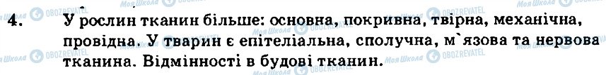 ГДЗ Біологія 8 клас сторінка 4