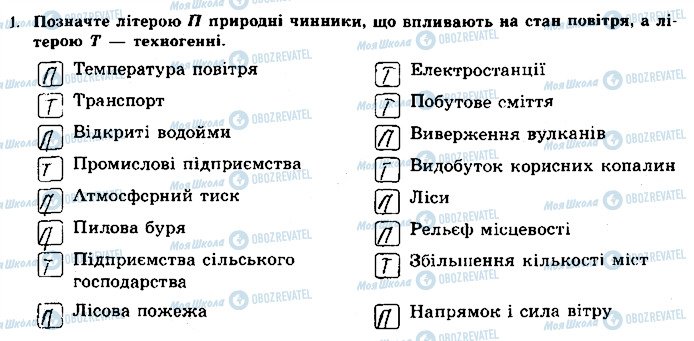 ГДЗ Основи здоров'я 8 клас сторінка 1