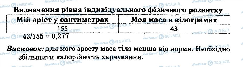 ГДЗ Основи здоров'я 8 клас сторінка 1