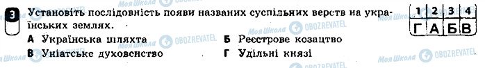 ГДЗ История Украины 8 класс страница 3