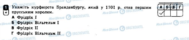 ГДЗ Всесвітня історія 8 клас сторінка 1