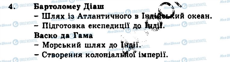 ГДЗ Всемирная история 8 класс страница 4