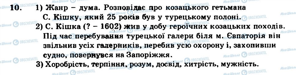 ГДЗ Історія України 8 клас сторінка 10
