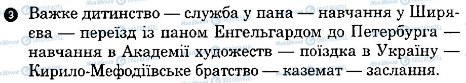 ГДЗ Укр лит 8 класс страница 3