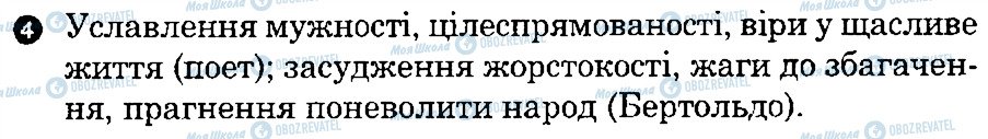ГДЗ Українська література 8 клас сторінка 4