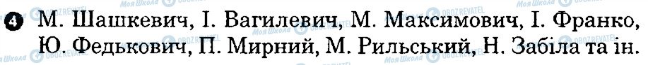 ГДЗ Українська література 8 клас сторінка 4