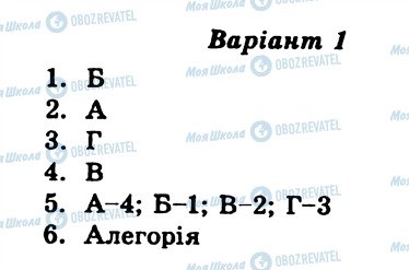 ГДЗ Українська література 8 клас сторінка СР10