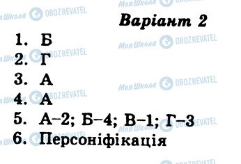 ГДЗ Українська література 8 клас сторінка СР7