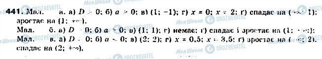 ГДЗ Алгебра 9 класс страница 441