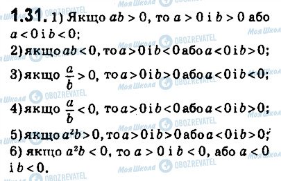 ГДЗ Алгебра 9 класс страница 31