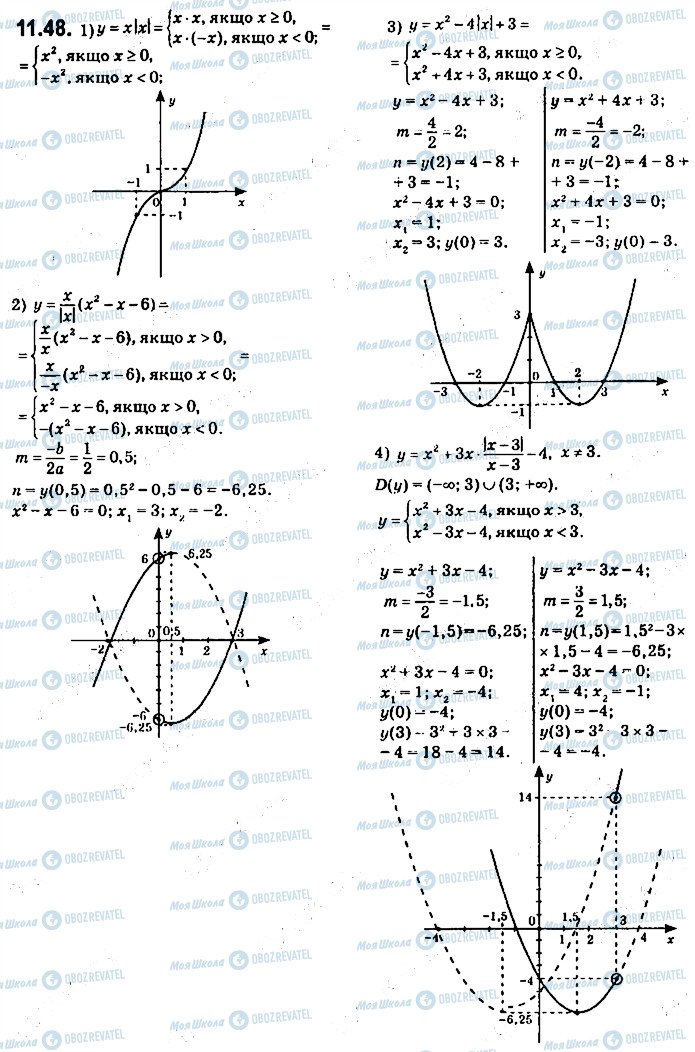 ГДЗ Алгебра 9 класс страница 48