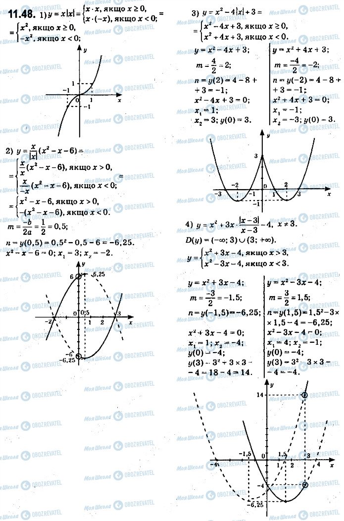 ГДЗ Алгебра 9 клас сторінка 48