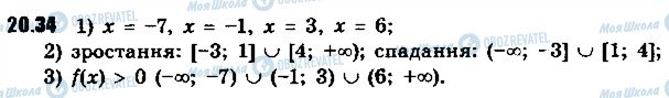 ГДЗ Алгебра 9 класс страница 34