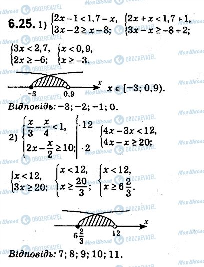 ГДЗ Алгебра 9 класс страница 25