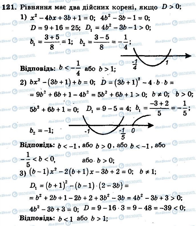 ГДЗ Алгебра 9 клас сторінка 121