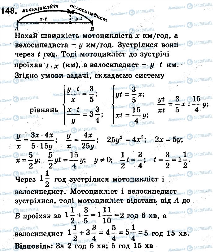 ГДЗ Алгебра 9 клас сторінка 148