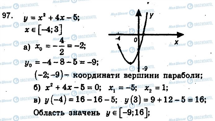 ГДЗ Алгебра 9 класс страница 97