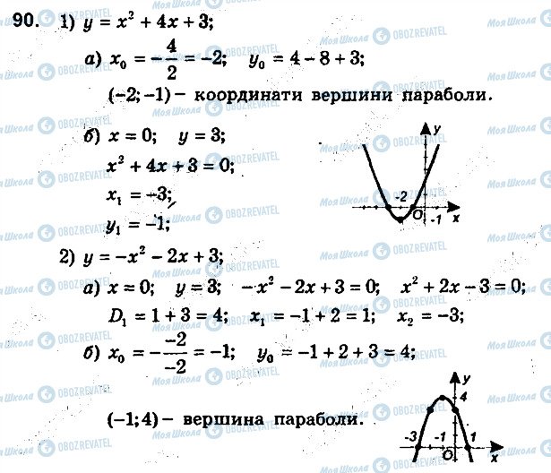 ГДЗ Алгебра 9 класс страница 90