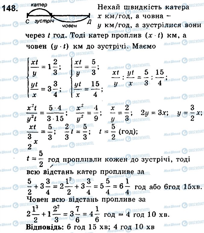 ГДЗ Алгебра 9 клас сторінка 148