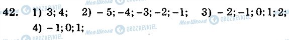 ГДЗ Алгебра 9 клас сторінка 42