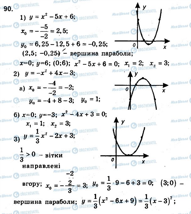 ГДЗ Алгебра 9 класс страница 90