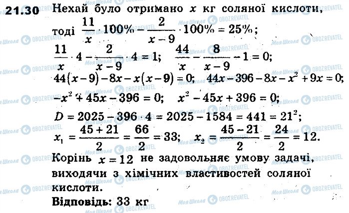 ГДЗ Алгебра 9 клас сторінка 30