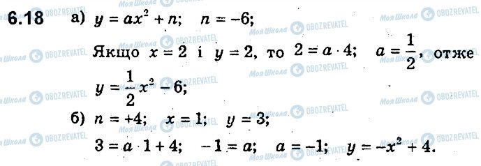 ГДЗ Алгебра 9 класс страница 18