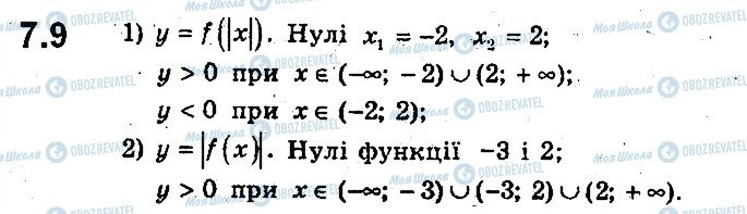 ГДЗ Алгебра 9 класс страница 9