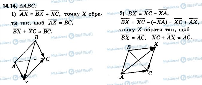 ГДЗ Геометрія 9 клас сторінка 14