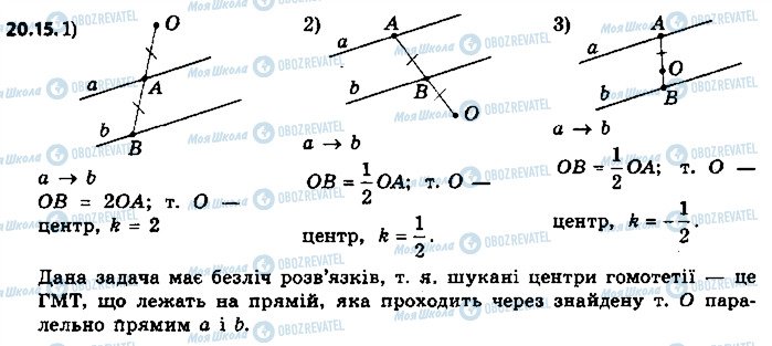 ГДЗ Геометрія 9 клас сторінка 15