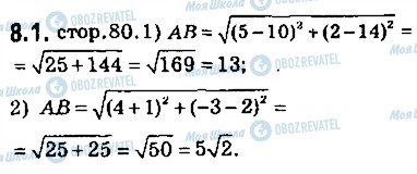 ГДЗ Геометрия 9 класс страница 1